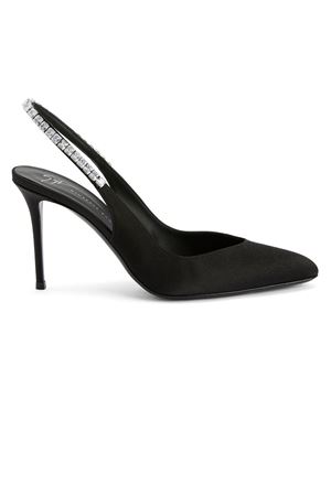 Black synthetic fabric Rachyl pumps GIUSEPPE ZANOTTI | I350002004